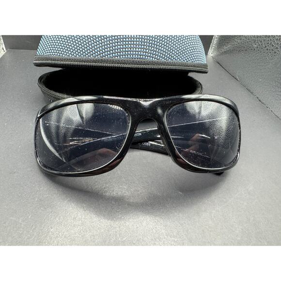Kenneth Cole Reaction Sunglasses KC1079 00B5 Black With Case - Picture 2 of 11